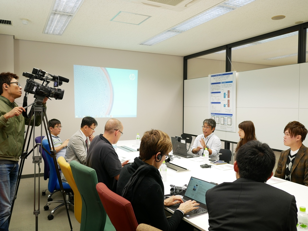 海外メディアプレスツアー取材の様子