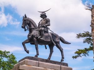 伊達政宗騎馬像